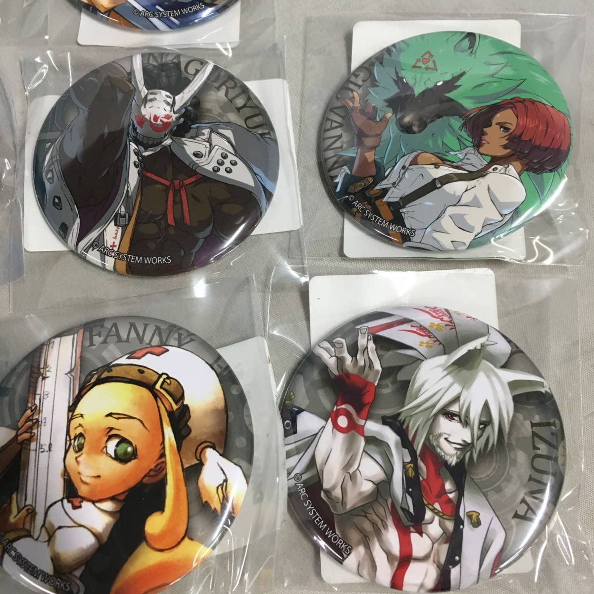 Amazon.co.jp: DMMスクラッチ! GUILTY GEARシリーズ まとめ 缶バッジ